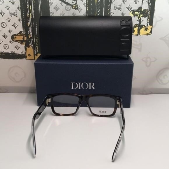 Dior Tortoise Shell Glasses CD DIAMONDO S31 - Picture 5 of 10